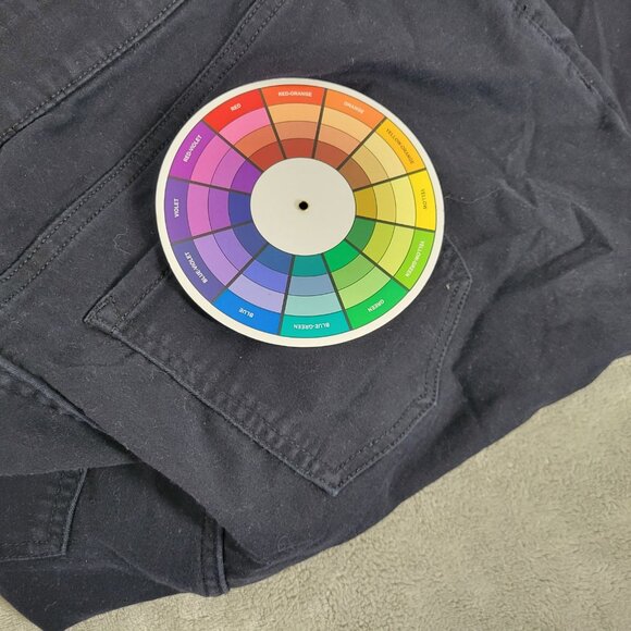 Liz Claiborne Womens Jeans 18W Plus Sara Crop Capri Comfort Indigo Blue CAP19E - Picture 10 of 10